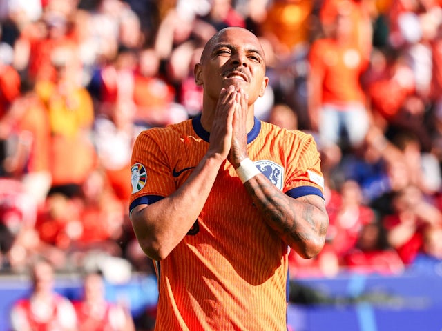 Netherlands' Donyell Malen looks dejected on June 25, 2024 [IMAGO]