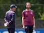 England manager Gareth Southgate during a training session at the Spa & Golf Resort Weimarer Land in Blankenhain,  on June 28, 2024