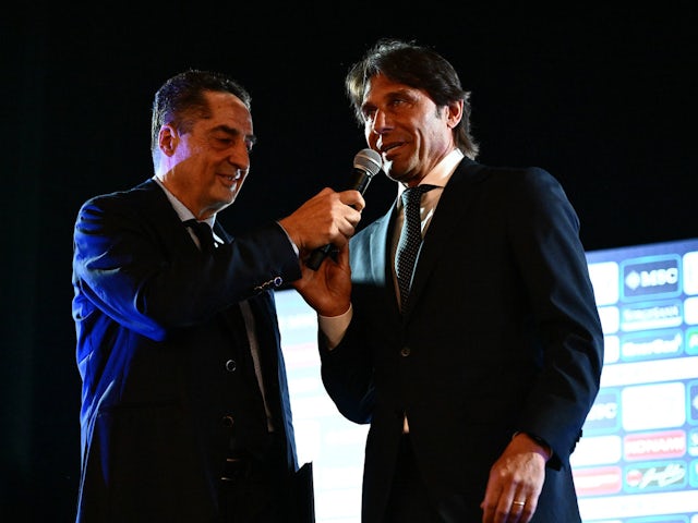SSC Napoli coach Antonio Conte Antonio Conte  on June 28, 2024