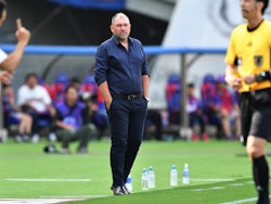 FC Tokyo boss Peter Cklamovski in May 2024.