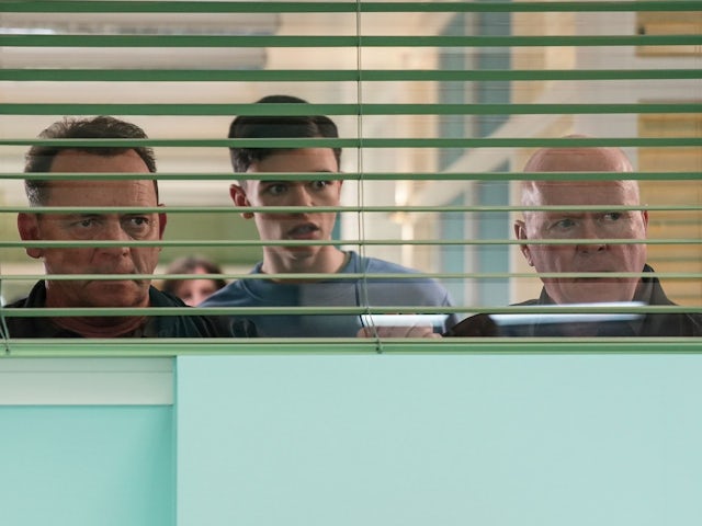 Billy, Will and Phil on the second episode of EastEnders on June 26, 2024