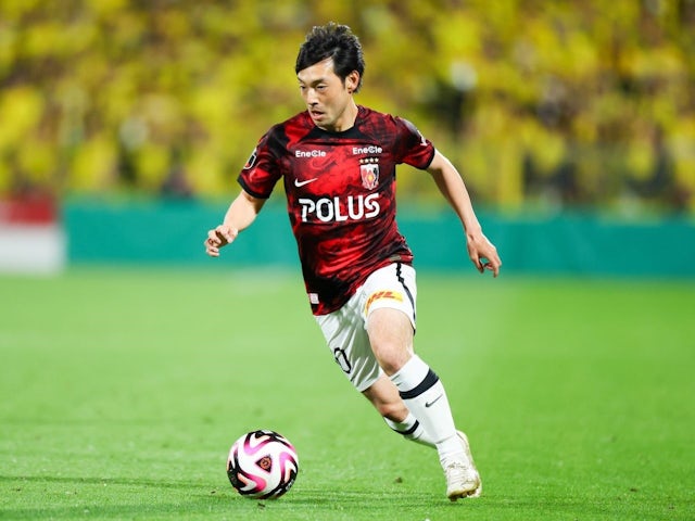 Shoya Nakajima (Reds) - Football / Soccer : 2024 J1 League match between Kashiwa Reysol 1-0 Urawa Red Diamonds at Sankyo Frontier Kashiwa Stadium, Chiba, Japan -  APRIL 12, 2024 [IMAGO]