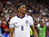 England's Trent Alexander-Arnold reacts on June 16, 2024