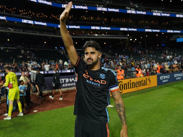  New York City FC defender Thiago Martins on July , 2024