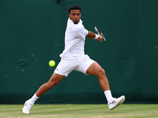 France's Arthur Fils at Wimbledon on July 6, 2024