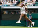 Coco Gauff in action at Wimbledon on July 3, 2024