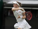 Elena Rybakina at Wimbledon on July 6, 2024