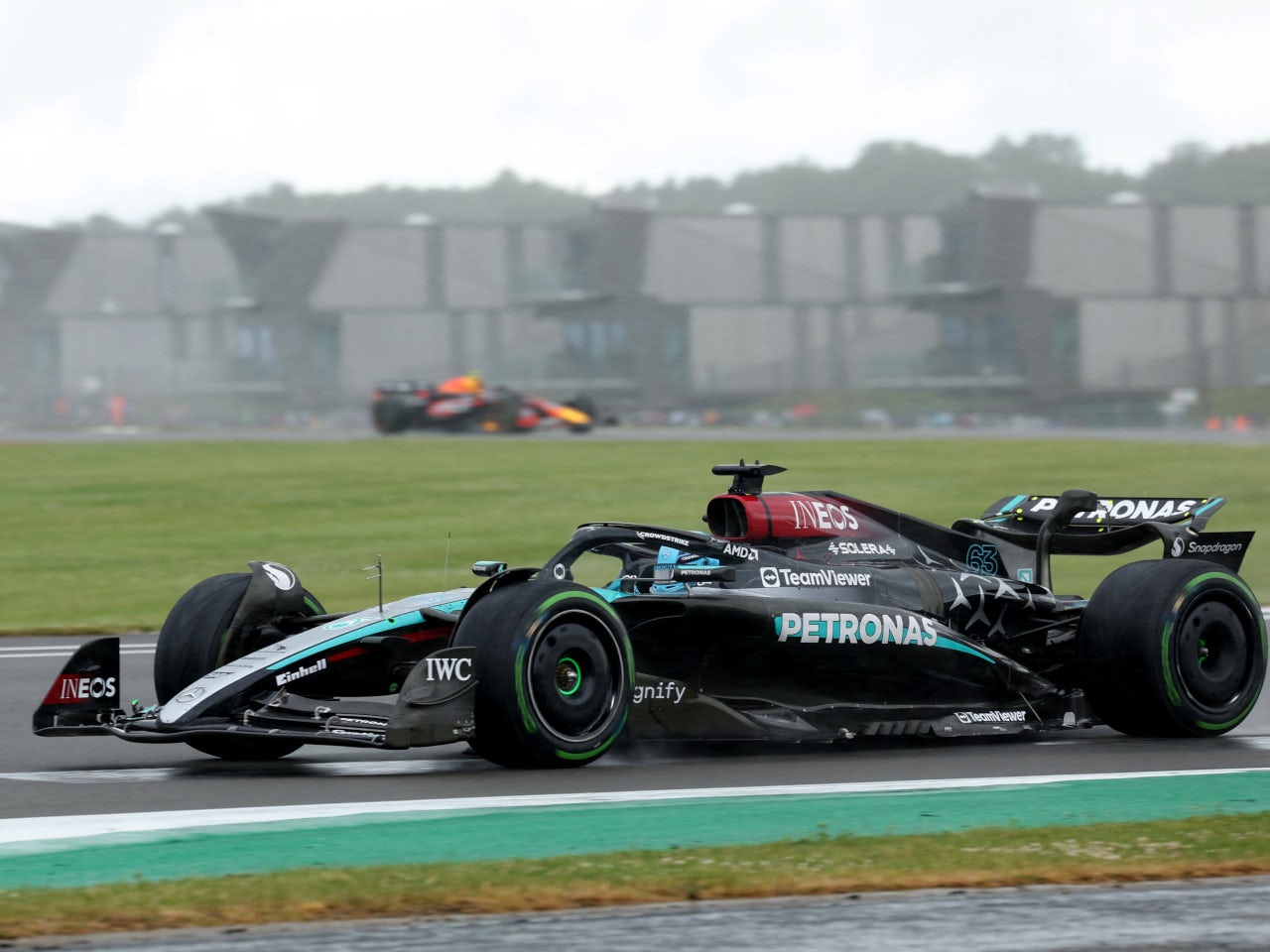 Historic first British lockout of front row for British Grand Prix