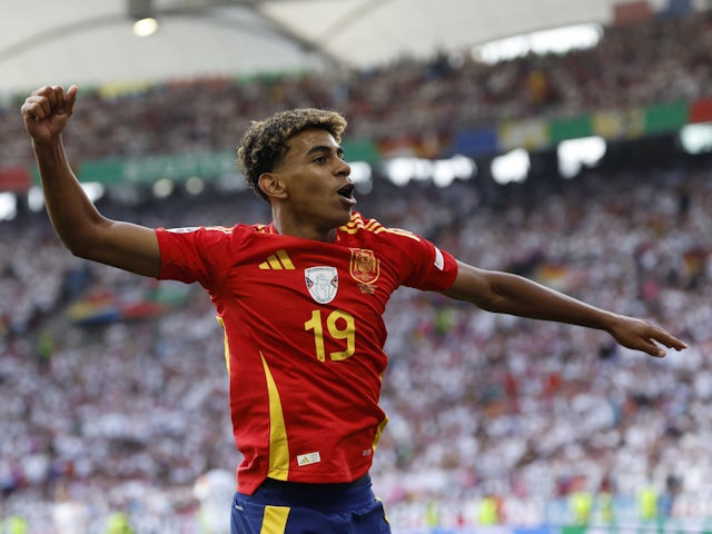 El español Lamine Yamal bate otro récord en los cuartos de final de la Eurocopa 2024