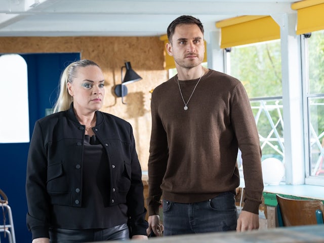 Grace and Freddie on Hollyoaks on July 15, 2024