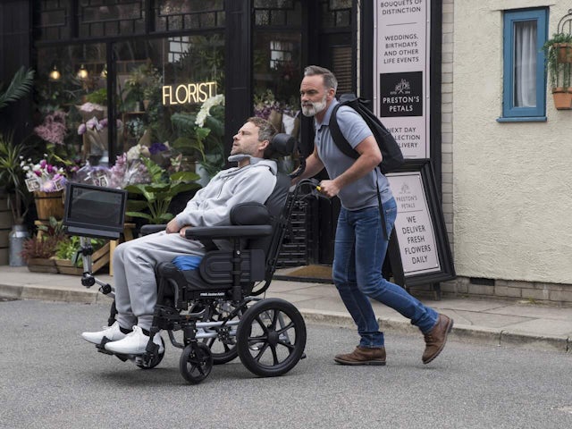 Billy and Paul on Coronation Street on July 26, 2024