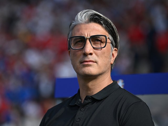 Switzerland coach Murat Yakin before the match on June 29, 2024