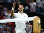 Video: Djokovic kicks imaginary penalty as Wimbledon reacts to England win