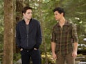 Robert Pattinson and Taylor Lautner in The Twilight Saga: Breaking Dawn - Part Two