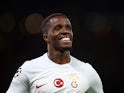 Wilfried Zaha in action for Galatasaray in October 2023.