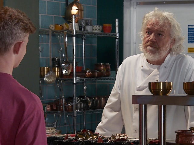 Stu on Coronation Street on July 19, 2024