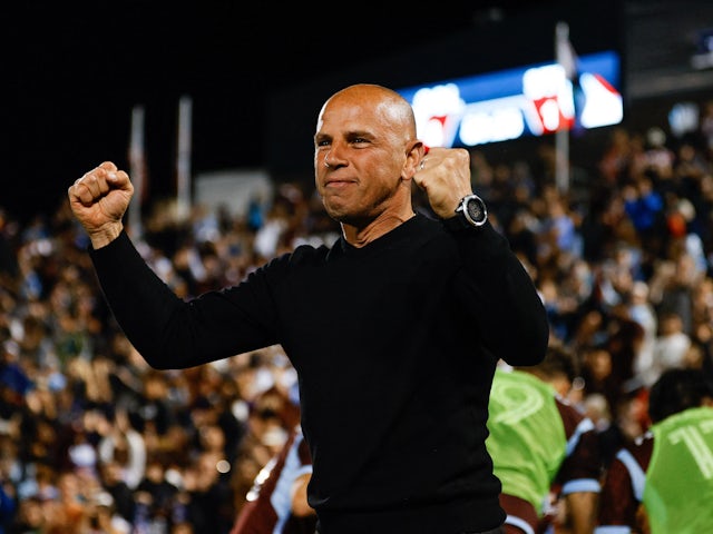  Colorado Rapids coach Chris Armas on July 9, 2024