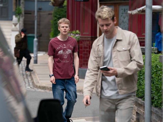 Bobby and Peter on EastEnders on July 15, 2024