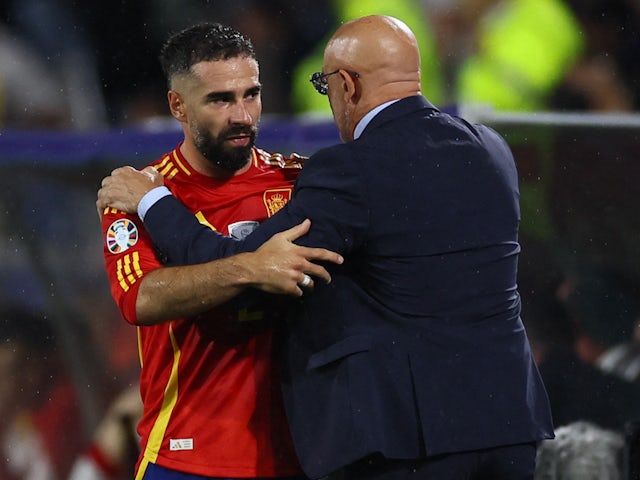 Will Carvajal be available for Spain against England?