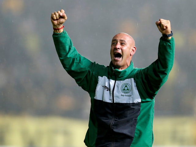  Eduardo Espinel after helping Plaza Colonia to win the Uruguayan league title on May 29, 2016