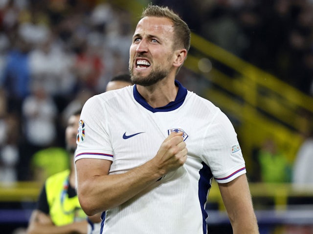 Capitán de Inglaterra Harry Kane el 10 de julio de 2024