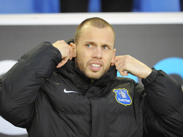 Johnny Heitinga during his Everton days in 2013