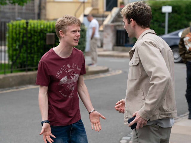 Bobby and Peter on EastEnders on July 15, 2024