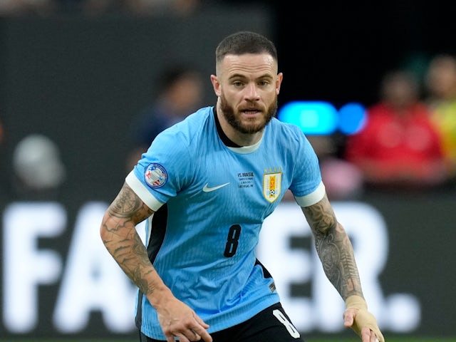 Uruguay's Nahitan Nandez pictured on July 7, 2024