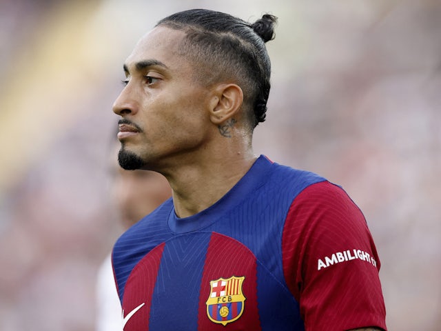 Barcelona attacker Raphinha on May 19, 2024