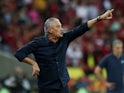Flamengo coach Tite reacts on July 12, 2024