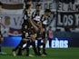 Platense players look on in 2024