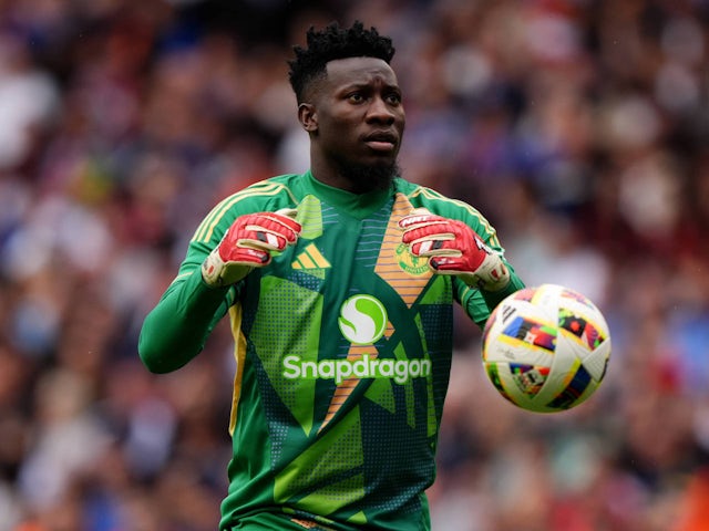 Manchester United goalkeeper Andre Onana on July 20, 2024