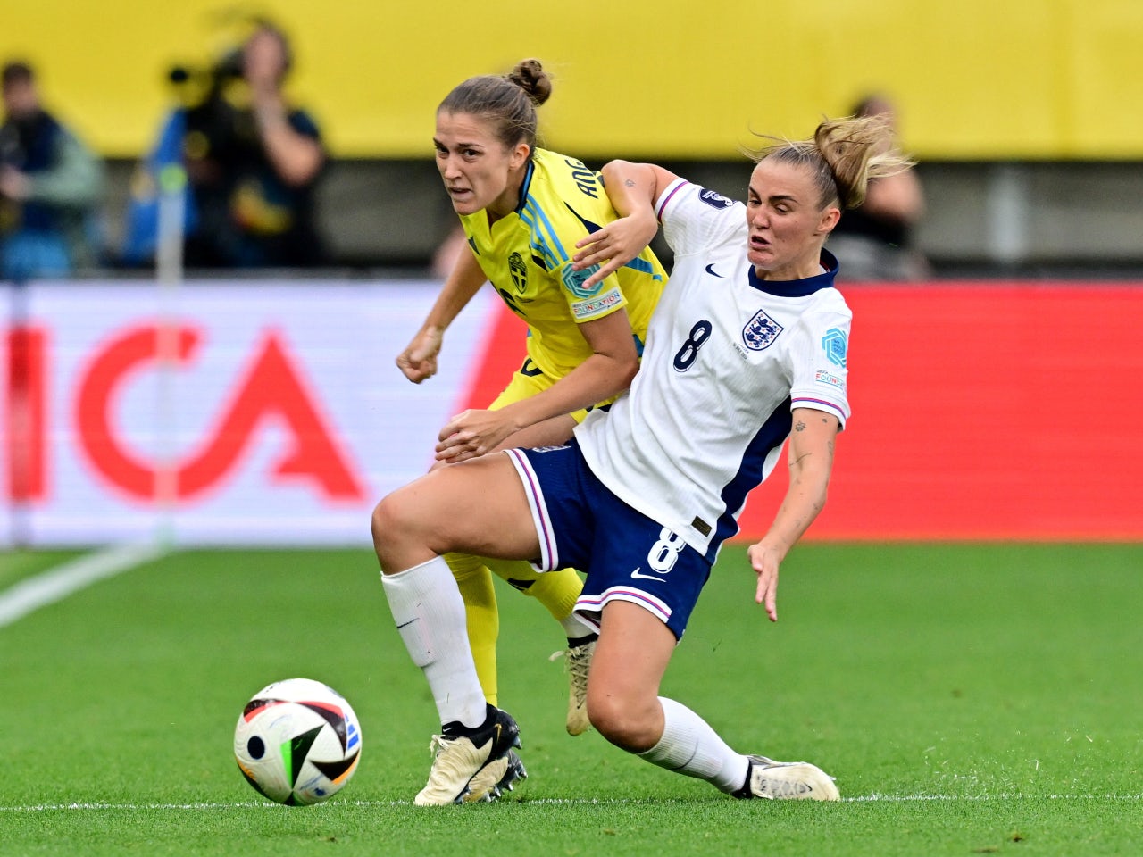 Sweden 0-0 England: Lionesses qualify for Euro 2025 but miss out on top spot