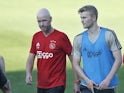 Erik ten Hag and Matthijs de Ligt Ajax in Austria on July 19, 2024