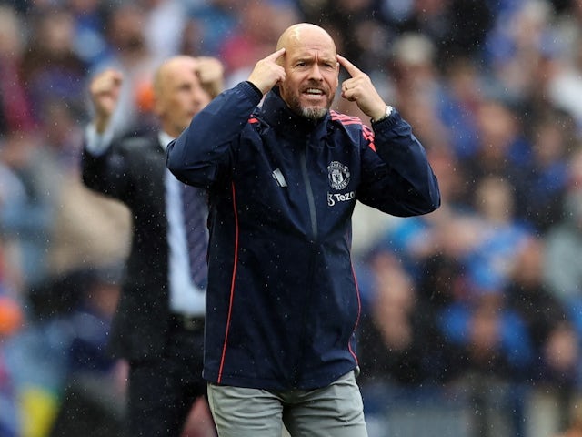 Manchester United manager Erik ten Hag on July 20, 2024