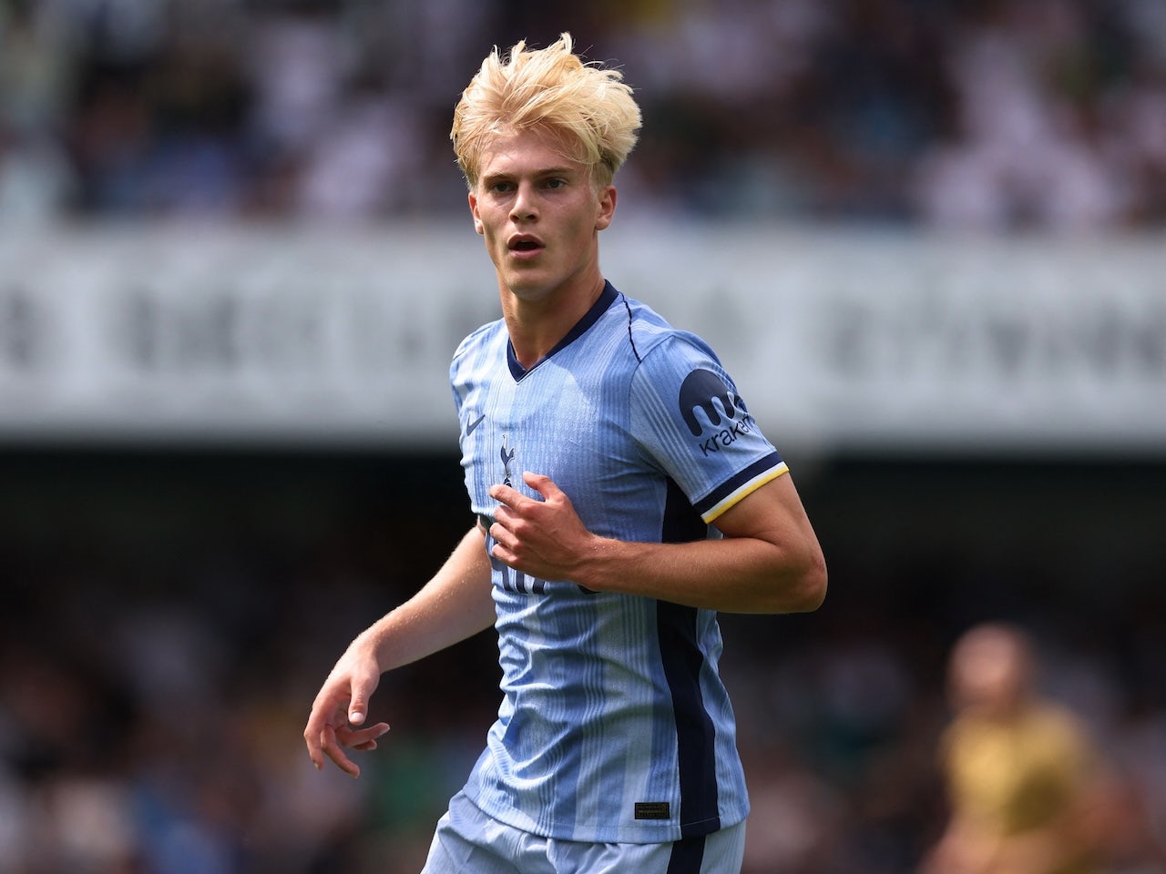 Lucas Bergvall provides update following Tottenham injury scare