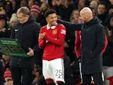 Sancho has returned to training at Manchester United after resolving his differences with manager Erik ten Hag on July 19, 2024