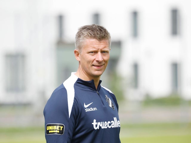 Giám đốc AIK Mikkkjal Thomassen vào ngày 18 tháng 7 năm 2024