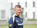 AIK manager Mikkjal Thomassen on July 18, 2024