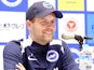 British Premier League's Brighton & Hove Albion head coach Fabian Huzeler speaks at a press conference, PK, Pressekonferenz at Japan's national stadium in Tokyo on Tuesday, July 23, 2024. [on July 26, 2024]