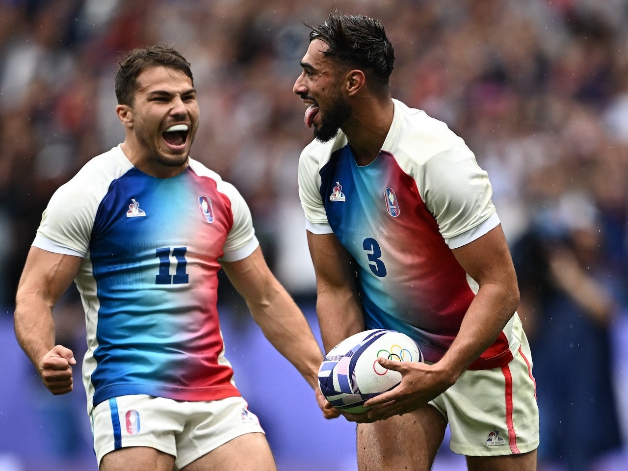 Olympics 2024: Dupont inspires France to famous first gold of Games in rugby sevens