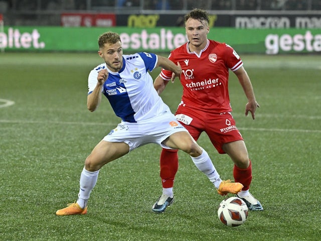 Giotto Morandi of Grasshopper Zurich in action on  May 31, 2024