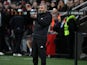 Coach Gurban Gurbanov of Qarabag FK looks on as his side face Bayer 04 Leverkusen in the second leg of the Europa League Round of 16 - 14/03/2024 [on July 28, 2024]