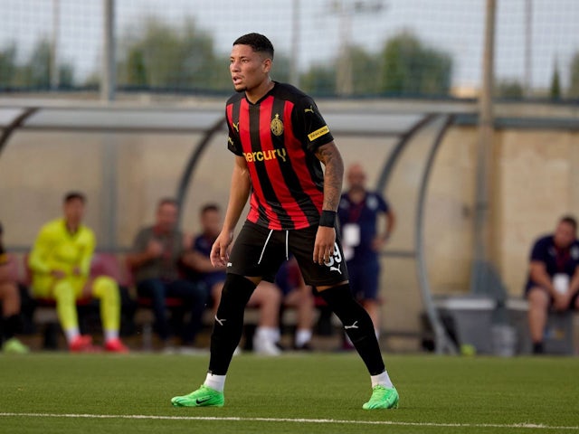 Lopes Silva Raphael of Hamrun Spartans is in action during the UEFA Champions League, First Qualifying Round, 1st Leg soccer match between Hamrun Spartans and Lincoln Red Imps, at the Centenary Stadium, in Ta Qali, Malta - 09/07/2024 [on July 28, 2024]