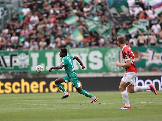 Mamadou Sangare, Vienna, AUT, Rapid AC Milan, Test match, International friendly match, 20/07/2024 [on July 23, 2024]