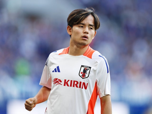 Japan's Takefusa Kubo on June 11, 2024