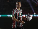 Thiago Silva on his return to Fluminense in June 2024.