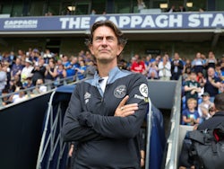 Brentford head coach Thomas Frank during the friendly against AFC Wimbledon on July 20, 2024