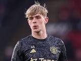 Toby Collyer of Manchester United on May 6, 2024