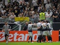 Corinthians players celebrating on July 30, 2024